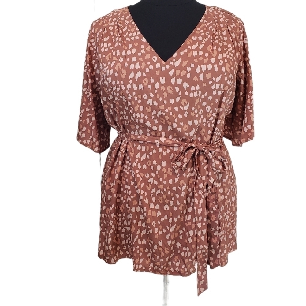 ☀ Ingrid Isabel Maternity Leopard Print Top